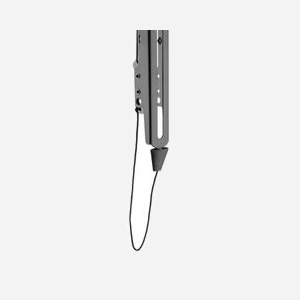Support mural Manhattan 461948 pour écrans 43"-100" (VESA 200x200 - 800x400) - Charge max. 70kg, Acier Noir, Profondeur max. 43.1cm - Miniature 5
