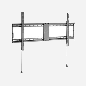 Support mural Manhattan 461948 pour écrans 43"-100" (VESA 200x200 - 800x400) - Charge max. 70kg, Acier Noir, Profondeur max. 43.1cm - Miniature 2