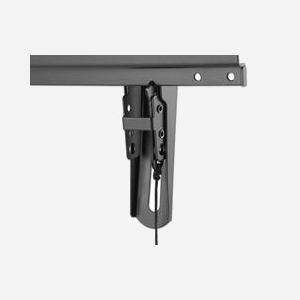 Manhattan Support TV Mural 462020 : 43"-100", VESA 200x200-800x400, Charge Max 70kg, Inclinaison 3°/-12°, Acier, Noir, 890x49x431mm - Miniature 5
