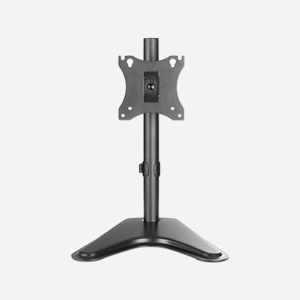 Manhattan 462037 Support Bureau Écran Plat 17"-27" (43.2-68.6cm), 7kg max, VESA 75x75/100x100mm, Inclinaison -10/+10°, Rotation 180°, Noir - Miniature 3