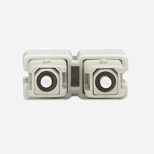 Intellinet 470377 : Câble Fibre Optique OM2 2m LC/SC 50/125µm Multimode LSZH Orange, Diamètre 3mm, Full Duplex - Miniature 3