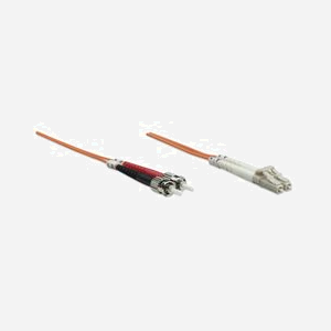 Intellinet Câble Fibre Optique OM2 3m LC-ST M/M 50/125µm Multimode LSZH Orange, Diamètre 3mm, réf: 470421 - Miniature 2