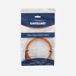 Intellinet Câble Fibre Optique OM2 3m LC-ST M/M 50/125µm Multimode LSZH Orange, Diamètre 3mm, réf: 470421 - Miniature 5