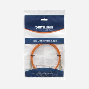 Intellinet Câble Fibre Optique OM1 3m LC/LC Mâle/Mâle 62.5/125µm Multimode LSZH Diamètre 3mm Orange Réf. 471220 - Miniature 4