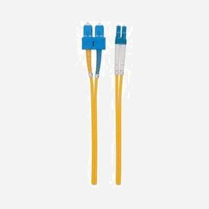 Intellinet 473729 : Câble Fibre Optique OS2 Monomode 5m LC/SC Mâle, 9/125µm, LSZH, Diamètre 3mm, Jaune - Miniature 4
