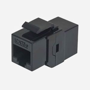 Intellinet 504775 Connecteur RJ-45 Cat5e U/UTP (UTP) Noir Plastique, Contacts Or, Certifié EIA/TIA UL, -40°C à 80°C, 16.3x35x19.7mm, 13g - Miniature 1