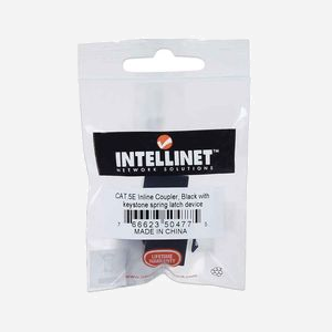 Intellinet 504775 Connecteur RJ-45 Cat5e U/UTP (UTP) Noir Plastique, Contacts Or, Certifié EIA/TIA UL, -40°C à 80°C, 16.3x35x19.7mm, 13g - Miniature 2