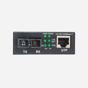Intellinet 508209 Convertisseur de média 1000Base-T vers 1000Base-LX Monomode 1310nm, portée 20km, PoE 30W, Gigabit Ethernet, boîtier métal - Miniature 3