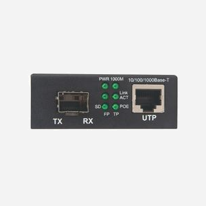 Intellinet 508216 Convertisseur Média Gigabit Ethernet 1000Base-T vers SFP, PoE, Port RJ45, Boîtier Métal, Alimentation 56V, IEEE 802.3af/at/u/ab - Miniature 3