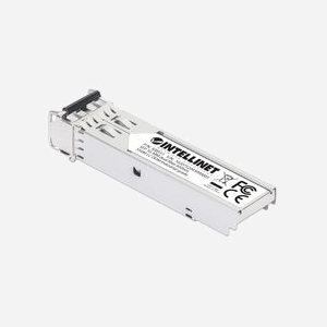 Intellinet 508551 Module SFP Fibre Optique 1000BASE-SX, 850nm, LC Duplex, FMM, 550m, DDM, MSA Compliant, -40°C à 75°C - Miniature 2
