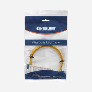 Intellinet Câble Fibre Optique OS2 Monomode LC/LC 5m Jaune, Core 9µm, Gaine LSZH, Diamètre 3mm, Full Duplex, Réf. 516792 - Miniature 4
