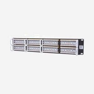 Intellinet 560283 Baie de Branchements 2U, 48 Ports RJ-45, Cat6 U/UTP, Fast Ethernet/Gigabit Ethernet, Standards IEEE 802.3/ab/u, Montage Rack, RoHS/UL - Miniature 3
