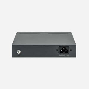 Intellinet 561792 Switch Gigabit Ethernet 5 Ports RJ-45 10/100/1000 PoE 40W, Capacité 10 Gbit/s, MAC 2000, Montage Mural, Métal Noir - Miniature 4