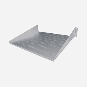 Intellinet 712224 Étagère Rack 19" (48.3cm) Acier Gris 2U, Profondeur 400mm, Charge Max 25kg - Miniature 1