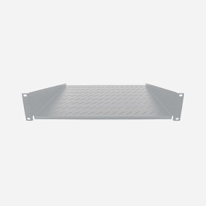 Intellinet 712224 Étagère Rack 19" (48.3cm) Acier Gris 2U, Profondeur 400mm, Charge Max 25kg - Miniature 4
