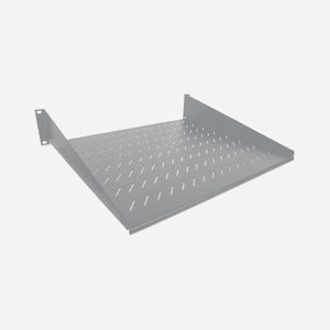 Intellinet 712224 Étagère Rack 19" (48.3cm) Acier Gris 2U, Profondeur 400mm, Charge Max 25kg - Miniature 2