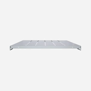 Étagère Rack Intellinet 712231 Acier Gris 1U 19" (48.3cm) Profondeur 345mm Charge Max 50kg Épaisseur 1mm - Miniature 3
