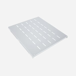 Étagère Rack Intellinet 712231 Acier Gris 1U 19" (48.3cm) Profondeur 345mm Charge Max 50kg Épaisseur 1mm - Miniature 2