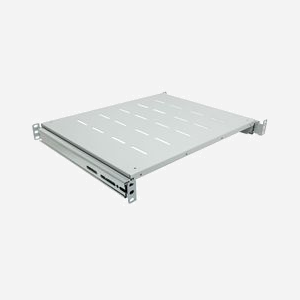 Intellinet 712323 Étagère Rack 1U Acier Gris 19" (48.3cm) Largeur 483mm Profondeur 800mm Charge Max 35kg - Miniature 2