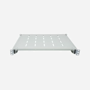 Intellinet 712323 Étagère Rack 1U Acier Gris 19" (48.3cm) Largeur 483mm Profondeur 800mm Charge Max 35kg - Miniature 3