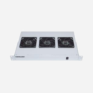 Intellinet 712378 - Plateau Ventilation Rack 19" Gris 3 Ventilateurs - Alimentation 220-240V 50/60Hz - Flux d'Air 195.4 m³/h - Épaisseur 1.5mm - Miniature 3