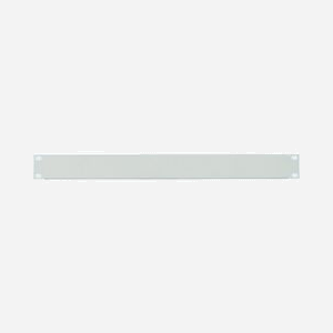 Intellinet 712385 Panneau Caché Rack 1U 19" (48.3cm) Acier Gris, Largeur 483mm, Profondeur 9mm, Épaisseur 1.2mm, Poids 220g