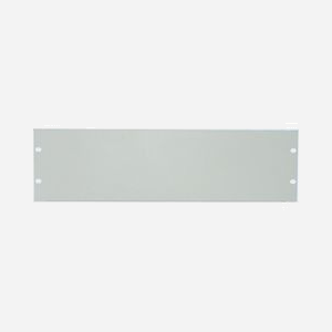 Panneau Caché Intellinet 712408 Acier Gris 4U 19" (48.3cm) Largeur 483mm, Profondeur 9mm, Hauteur 178mm, Épaisseur 1.2mm, 900g