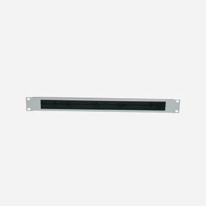 Intellinet 712477 : Panneau Rack 1U, Acier Gris, 483mm (19") Largeur x 15mm Profondeur, Fixation Rack Standard, Conforme EIA-310-D
