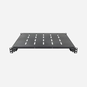 Intellinet 712613 Étagère Rack 1U 19" Acier Noir 483mm x 800mm, Charge max 35kg - Miniature 3