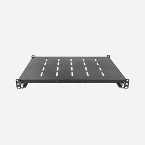 Intellinet 712620 Étagère rack 1U acier noir 19" (48.3cm) Largeur 483mm Profondeur 1000mm Charge max 35kg - Miniature 4