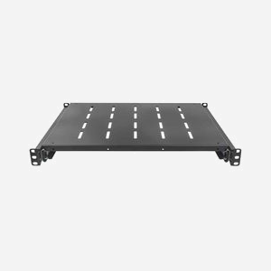 Intellinet 712620 Étagère rack 1U acier noir 19" (48.3cm) Largeur 483mm Profondeur 1000mm Charge max 35kg - Miniature 3