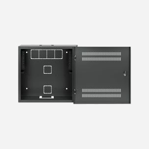 Intellinet 713689 Rack Mural 2U/4U Acier Noir 60kg IP20 550x540x170mm avec Verrouillage et Kit de Montage (12 Écrous/Vis) - Miniature 5
