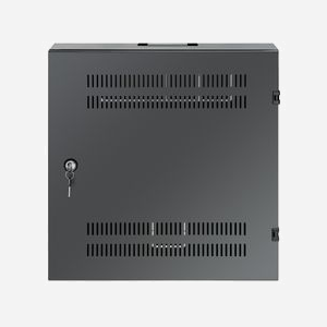 Intellinet 713689 Rack Mural 2U/4U Acier Noir 60kg IP20 550x540x170mm avec Verrouillage et Kit de Montage (12 Écrous/Vis) - Miniature 3