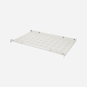 Intellinet 714136 Étagère Rack 19" 1U Acier Charge Max 20kg Largeur 482.6mm Profondeur 750mm (Profondeur Max 95cm) Hauteur 44.5mm - Miniature 2