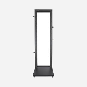 Intellinet 714235 Rack Autonome 42U Noir - Charge 300kg, 600x602.7x2006.6mm, Pieds Réglables, Gestion Câbles, Roues, Structure Ouverte - Miniature 3