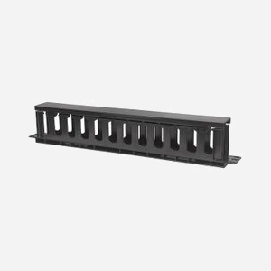 Intellinet 714679 Panneau de Gestion de Câbles 1U 19" Noir Plastique 485x85x49mm pour Rack 19 pouces (Largeur 48.3cm) - Miniature 5