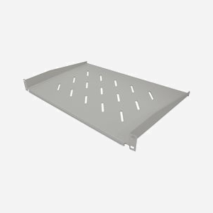 Intellinet 714990 Étagère Rack 19" 1U Acier Gris 483x300x44.5mm Charge 25kg avec Écrous Cages Inclus