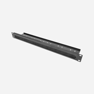 Intellinet 715812 Plateau de câbles rack 1U Acier noir 483mm x 92.1mm x 44.5mm, profondeur max 9.21cm, poids 1kg, code SH 85389099