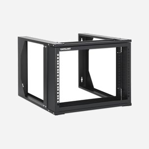 Intellinet 716178 Châssis Rack Ouvert 6U Acier Noir 19" (48.3cm) 500x450x360mm, Charge 30kg, Montage Mural, Certification RoHS/ANSI/EIA 310-E/IEC 60297-3 - Miniature 2