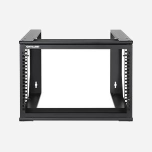 Intellinet 716178 Châssis Rack Ouvert 6U Acier Noir 19" (48.3cm) 500x450x360mm, Charge 30kg, Montage Mural, Certification RoHS/ANSI/EIA 310-E/IEC 60297-3 - Miniature 3