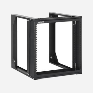 Châssis Rack Intellinet 716185 9U 19" Acier Noir 500x450mm Charge Max 30kg Montage Mural Conforme ANSI/EIA 310-E, IEC 60297-3 - Miniature 2
