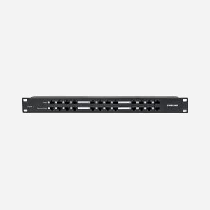 Intellinet 720342 Baie de Branchements 1U 24 ports RJ-45 Cat5e PoE Montage Rack Métal Noir 482.6mm - Miniature 3