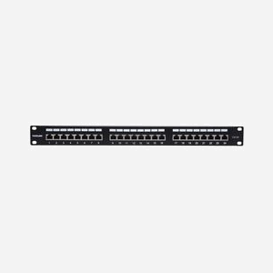 Panneau de Brassage Intellinet 720861, 24 Ports Gigabit Ethernet, 1U Rackable, Cat6a F/UTP, IEEE 802.3/ab/u, 482x44.3x98.5mm, RoHS/UL/CE - Miniature 3