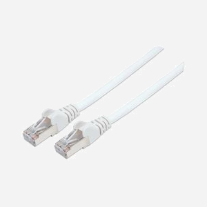 Câble Réseau Intellinet Cat6 S/FTP (S-STP) 1m Blanc, Connecteurs RJ-45 Mâle, Blindage Aluminium, Contacts Or, Gaine LSZH, Cuivre 28 AWG, 350 MHz, EIA/TIA 568B - Miniature 1