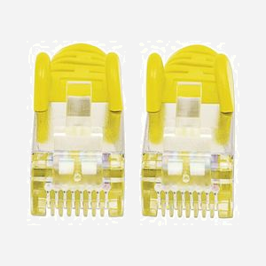 Intellinet Câble Réseau Cat6 S/FTP (S-STP) 15m Jaune, Connecteurs RJ-45 Mâle/Mâle Plaqué Or, Gaine LSZH, Cuivre 28 AWG, 1000 Mbit/s, 350 MHz - Miniature 3