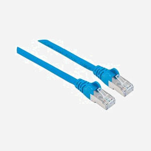 Intellinet Câble Réseau Cat6 S/FTP (S-STP) Bleu 30m, RJ-45 Mâle/Mâle, Contacts Or, Blindage Aluminium, LSZH, Cuivre 28 AWG, 350 MHz, EIA/TIA 568B - Miniature 2