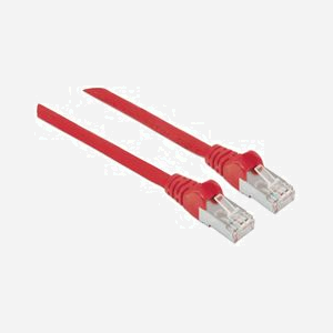 Intellinet 740883 Câble Réseau Cat7 S/FTP (S-STP) 3m Rouge RJ-45 Mâle Contacts Or 10GbE 10000Mbit/s 600MHz LSZH Cuivre AWG26 - Miniature 2