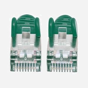 Câble Réseau Intellinet Cat7 S/FTP (S-STP) 30m Vert, Connecteurs RJ-45 Plaqué Or, 10GBase-T 10000 Mbit/s, 600 MHz, AWG26, LSZH - Miniature 3