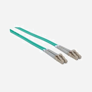 Intellinet 750080 Câble Fibre Optique OM3 LC/LC 5m Aqua, Multimode 50/125µm, Gaine LSZH, Full Duplex, Diamètre 3mm - Miniature 2