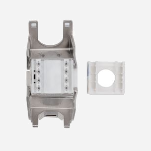 Intellinet Module Keystone 771986 Plat Argent Connecteur IDC/RJ45 AWG 23-26 Certifié RoHS/CE/UL/GHMT 16x38.1x22.8mm - Miniature 5